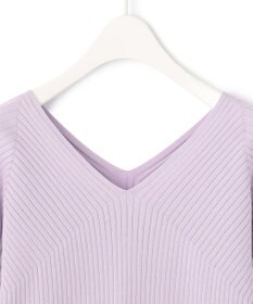 ICB 【洗える】コットンポリエステルリブ プルオーバー