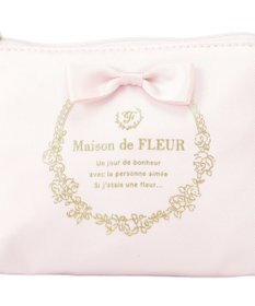 Maison de FLEUR サテンリボンティッシュケース