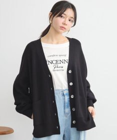 earth music&ecology やわらかタッチカーディガン