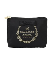 Maison de FLEUR サテンリボンティッシュケース