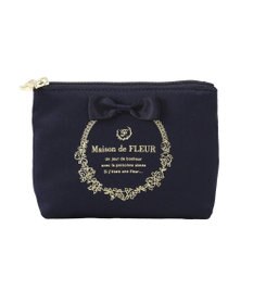 Maison de FLEUR サテンリボンティッシュケース