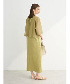 Green Parks ＳＥＴ２点　メッシュ＋ノースリーブワンピース