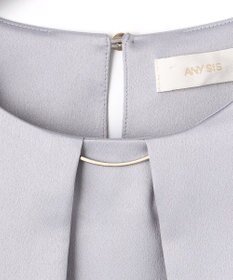 ANY SIS 【2WAY】サテン ブラウス