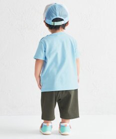 MIKI HOUSE HOT BISCUITS 【80-120cm】カラフルビーンズ フェイスプリント 半袖Tシャツ