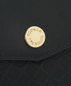 TOPKAPI 【TREASURE TOPKAPI】スムースレザー 幾何柄 二つ折り財布