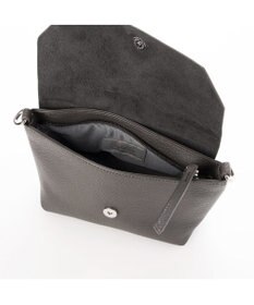 UNBILLION カシュカシュ cachecache / ミニショルダー付きソフトレザー調ミニトートバッグ