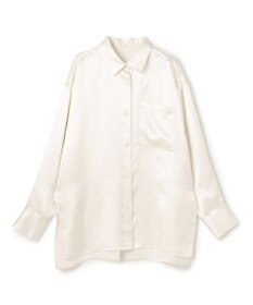 uncrave アセテートヴィンテージサテン ミドルシャツ