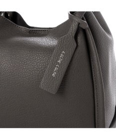 UNBILLION カシュカシュ cachecache / ミニショルダー付きソフトレザー調ミニトートバッグ