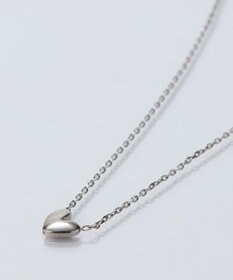 Phoebe <オンワード限定セット>【金属アレルギー対応】スリークハートネックレス×ワンタッチメタルコンビピアス/サージカルステンレス