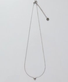 Phoebe <オンワード限定セット>【金属アレルギー対応】スリークハートネックレス×ワンタッチメタルコンビピアス/サージカルステンレス