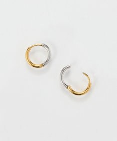 Phoebe <オンワード限定セット>【金属アレルギー対応】スリークハートネックレス×ワンタッチメタルコンビピアス/サージカルステンレス