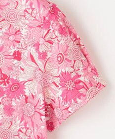 23区GOLF 【WOMEN】【UVケア/吸水速乾】スプリングフラワー柄 半袖ポロシャツ