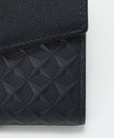 TOPKAPI 【TREASURE TOPKAPI】スムースレザー 幾何柄 二つ折り財布
