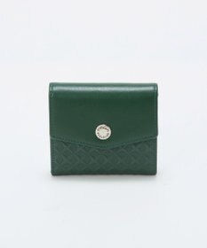 TOPKAPI 【TREASURE TOPKAPI】スムースレザー 幾何柄 二つ折り財布