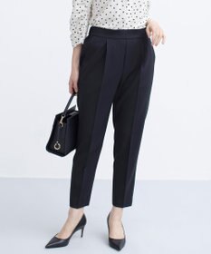 組曲 S 【美シルエット・ストレッチ・シワになりにくい】オシャクロス テーパードパンツ