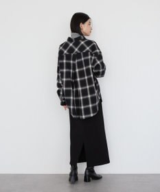 AMERICAN HOLIC バックタックチェックビエラシャツ