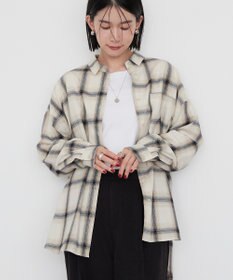 AMERICAN HOLIC バックタックチェックビエラシャツ