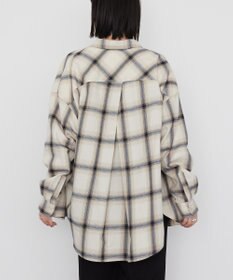 AMERICAN HOLIC バックタックチェックビエラシャツ