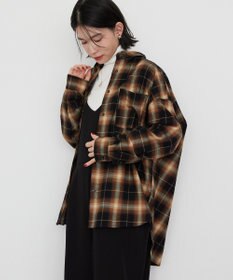 AMERICAN HOLIC バックタックチェックビエラシャツ