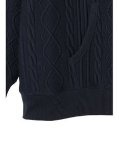 CRAFT STANDARD BOUTIQUE ケーブル柄カットパーカー1