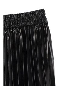 Green Parks ・ＥＬＥＮＣＡＲＥ　ＤＵＥ　メタリックプリーツスカート