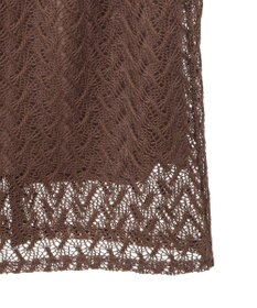 Green Parks ニットレースＩラインスカート