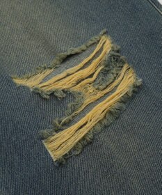 WEGO ダメージワイドデニムパンツ