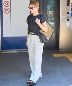 Phoebe <オンワード限定セット>【金属アレルギー対応】スリークハートネックレス×ワンタッチメタルコンビピアス/サージカルステンレス