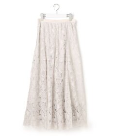 23区 【GOLD LABEL】BROCHEレース フレアスカート