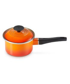 YAMATO テーブル＆キッチン 【ル・クルーゼ】EOS ソースパン 14cm  オレンジ