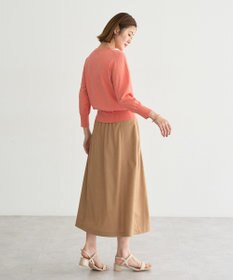 YECCA VECCA プリーツMIXフレアスカート