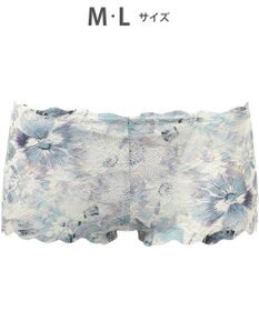 WACOAL ショーツ 【GOCOCi ゴコチ】 CGG297とペア 肌あたりのやさしいレース アウターにひびきにくい はきこみ丈あさめ レディース PGG197 /ワコール