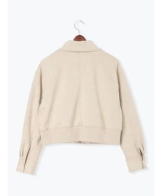 Te chichi スウェードジップブルゾン