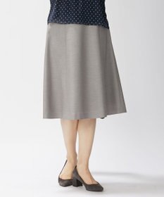 J.PRESS LADIES 【洗える・UVケア・速乾】OXIJEWELストレッチ フレアー スカート