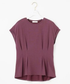 ANY SIS L 【UVケア・接触冷感】汗ジミ防止加工ペプラム カットソー