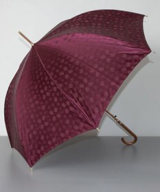 AURORA ニナリッチ　ハト柄ジャカード　ジャンプ傘