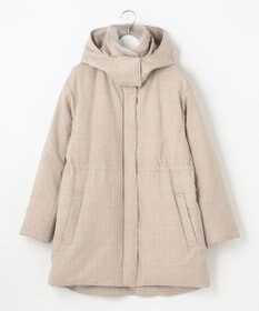 自由区 【ファー取り外し可】ライトウールダウン