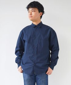 WHITE MAILS 【UNISEX】COTTON PAPER DUMP OVERSIZED シャツ