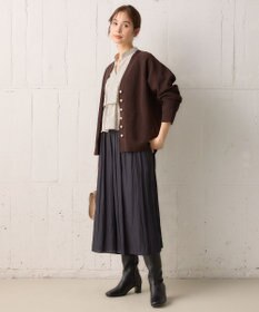 組曲 【秋色追加！大人気定番アイテム】ギャザーライトデシン パンツ