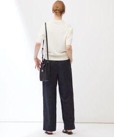 23区 【Indian Factory】フラワーエンブロイダリー ワイドパンツ