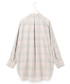 ICB 【洗える】シアーチェック シャツ