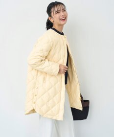 UNFILO 【自宅で洗濯OK / 軽量で暖かい】TAIONコラボ 2WAY キルティングダウン