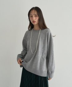 earth music&ecology 【洗濯機洗い可】レンチング(TM)エコヴェロ(TM)(チュニック)