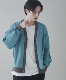 WEGO クリアライトリバーシブルカーディガン