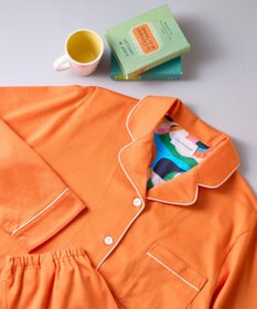 une nana cool 【綿100%】40/2コーマ天竺シルケットパジャマ MADE WITH LIBERTY FABRIC