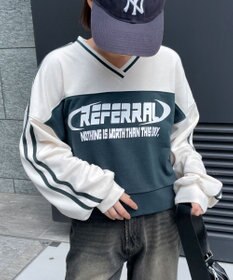 WEGO 切り替えショートスウェット