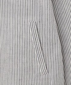 JOSEPH ABBOUD MOUNTAIN 【SPACE／UNISEX】オーガニックコットンリネンドライサッカー シャツ