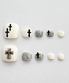 WEGO デザインフットネイルチップ