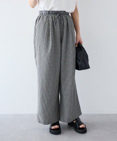 CRAFT STANDARD BOUTIQUE サッカーチェックイージーパンツ
