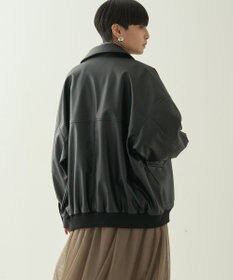 AMERICAN HOLIC フェイクレザーブルゾン